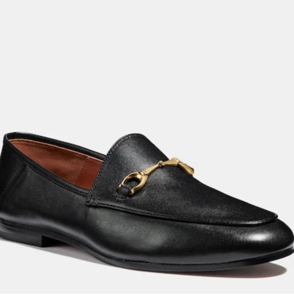 COPY - Authentic Coach Haley Loafer Black Flats